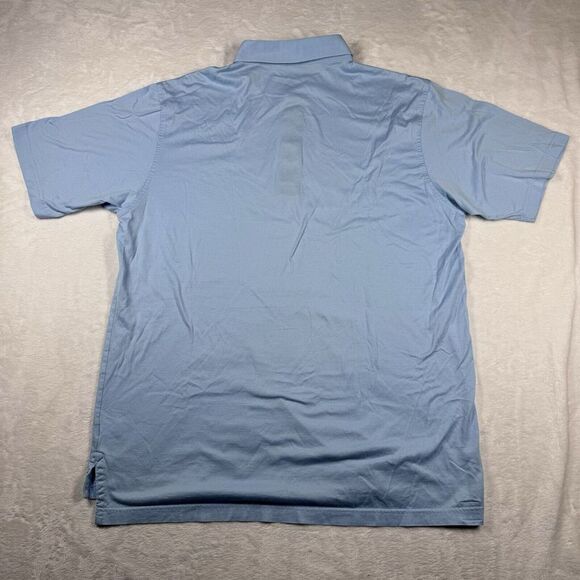 Peter Millar Mens Golf Polo‎ Size Large Short Sleeve Shirt Logo Preppy Comfort - Picture 8 of 13